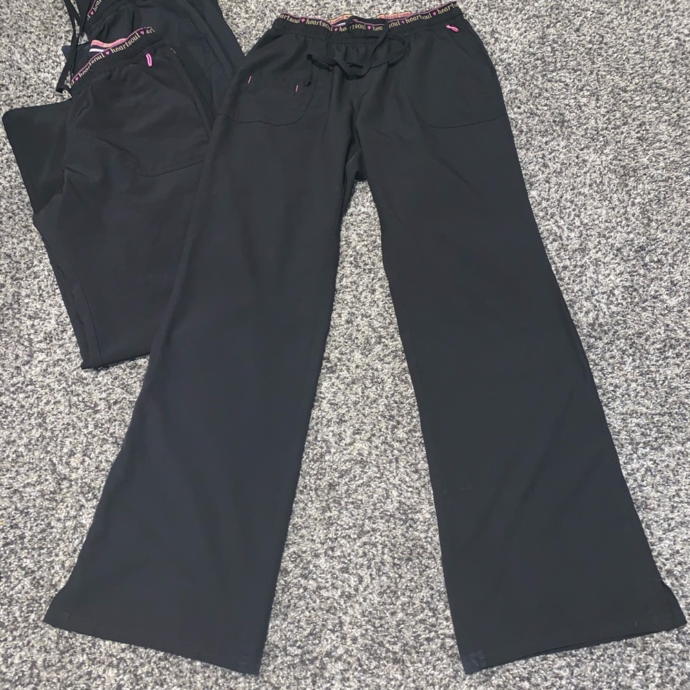 ❌SOLD❌Heart Soul scrub bottoms